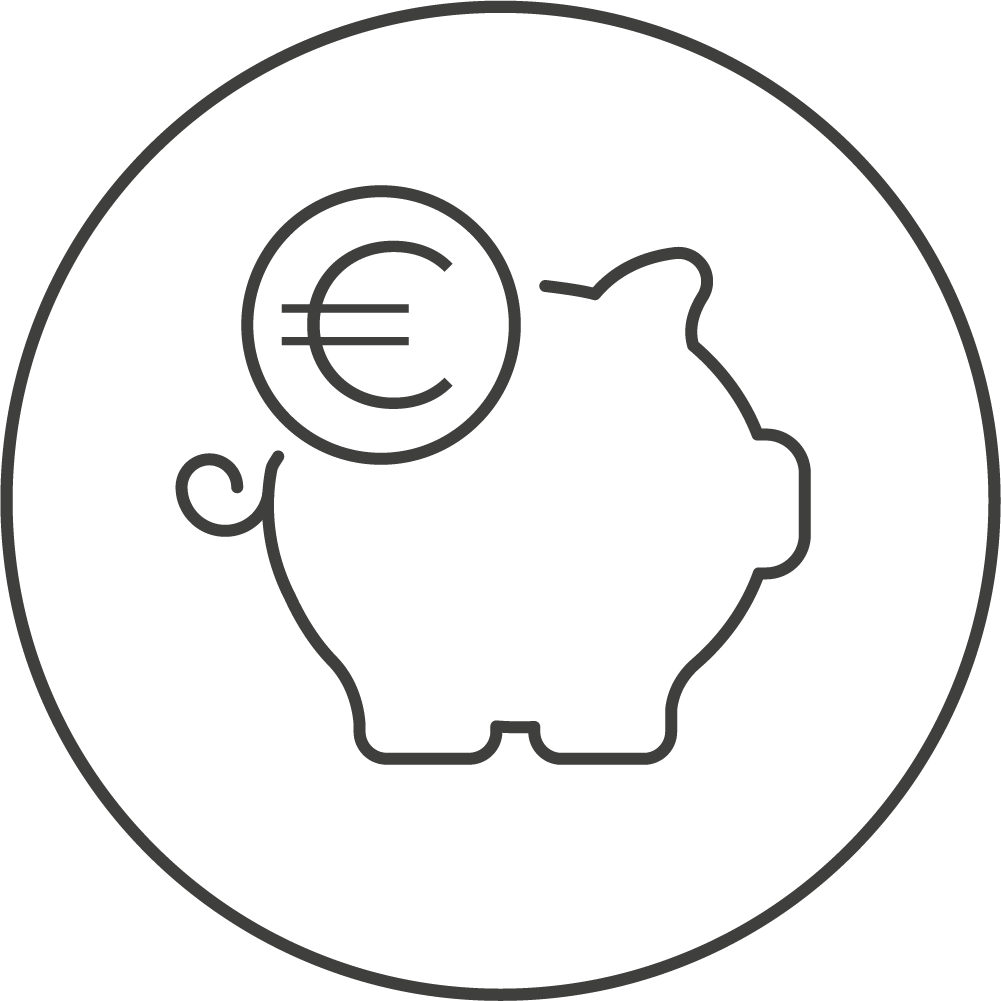 Kostenersparnis Icon