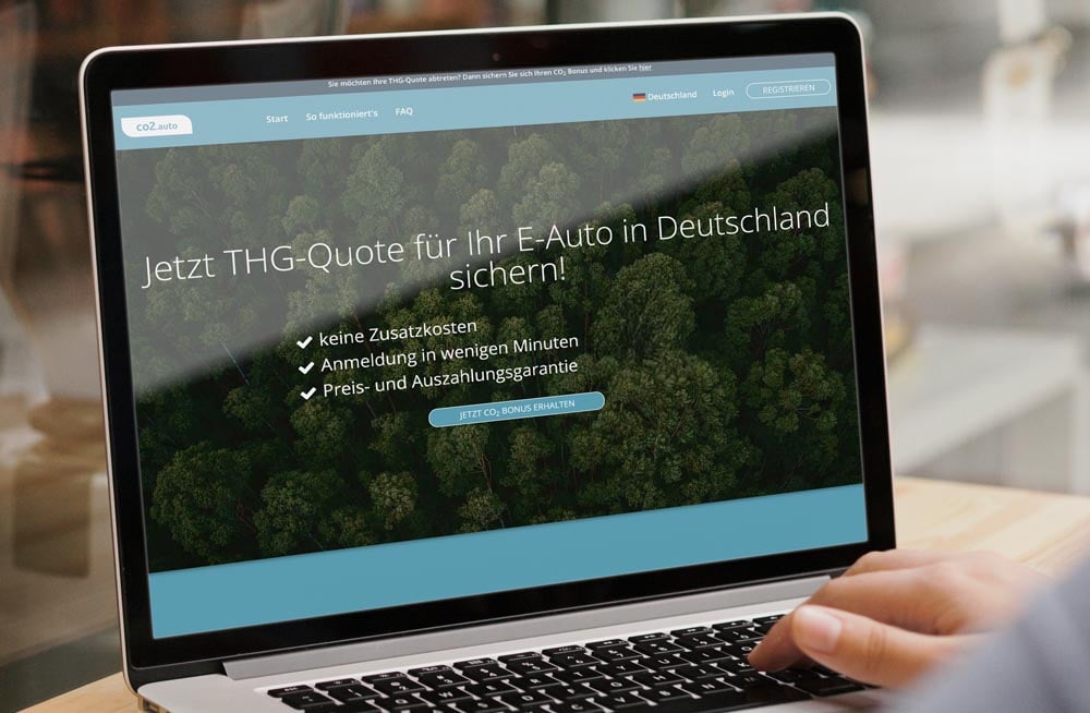 THG Quote, Bildschirm, E-Auto
